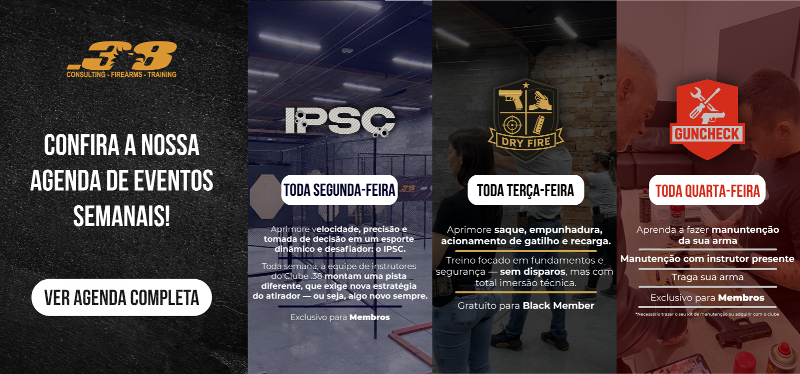 Eventos semanais
